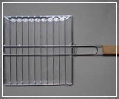 Zinc Plated Grid with Handles