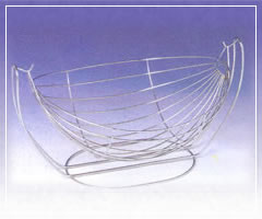 Suspendable Fruit Baskets, Stainless Steel