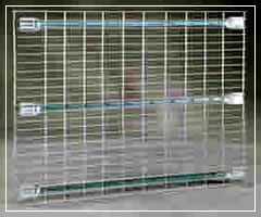 Welded Wire Shelf Racking, Galvanized Finishes