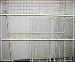 Three Layer Wire Shelving