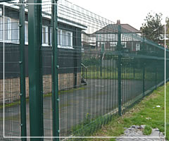 Welded Wire Security Fence