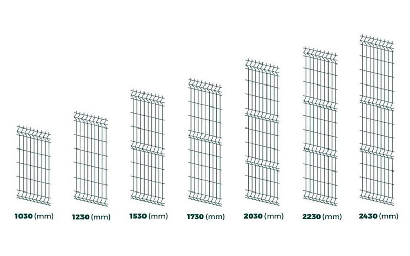 Welded Mesh Fence
