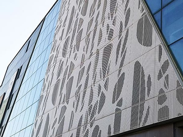 Perforated Aluminum Facade